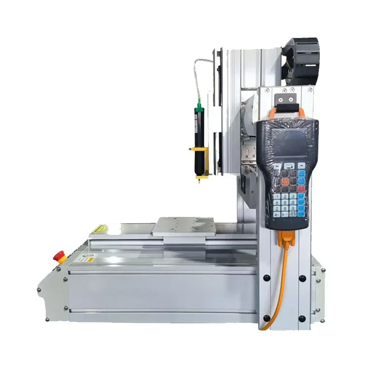 Automatic three-axis UV dispensing and curing machine