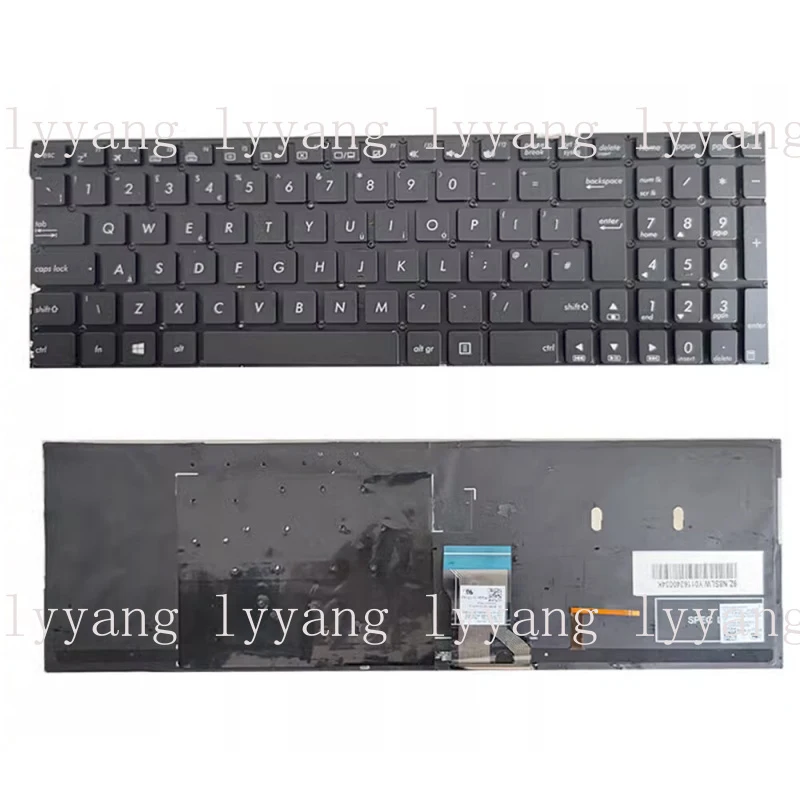 

f FOR ASUS Q534UX Q534 Q551 Q551LB LN Q552U Q553U Q502 Q504 Keyboard with backlight