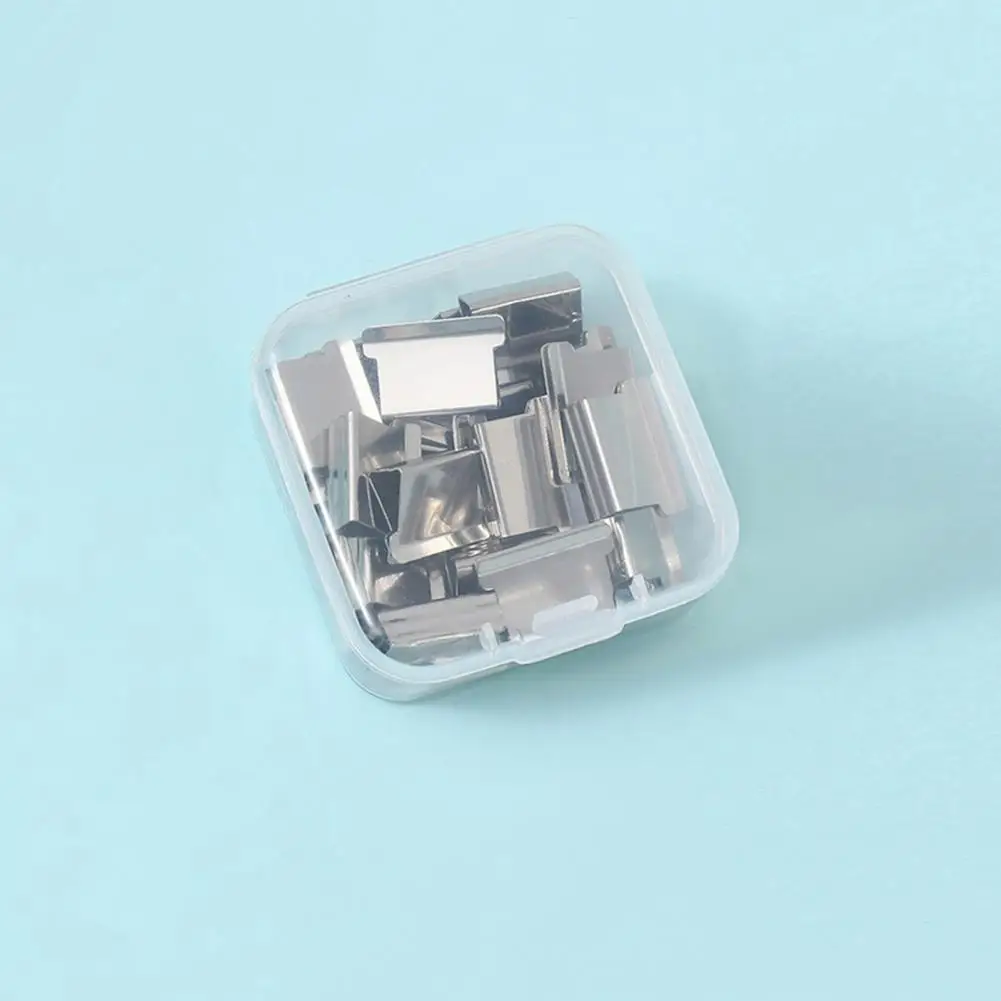 Student Stationery Punch-free Paper Binder Clips Desktop Stapler School Supplies