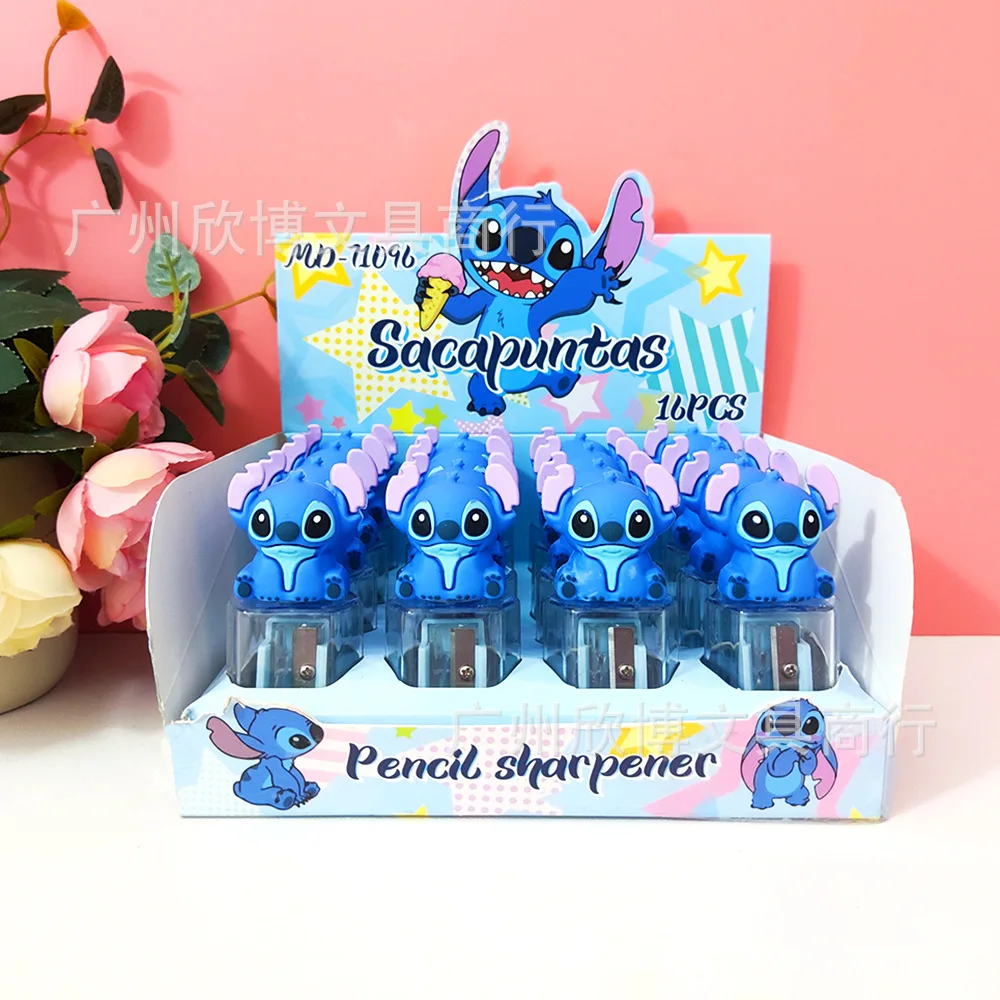 

Disney Stitch Pencil Sharpener Stationery Anime Lilo & Stitch Single Hole Pencil Sharpener Student School Supplies Prizes