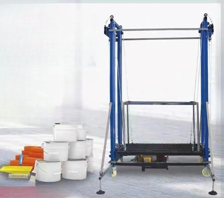 New electric lifting scaffolding lift remote control mobile platform indoor and outdoor construction site construction hoist