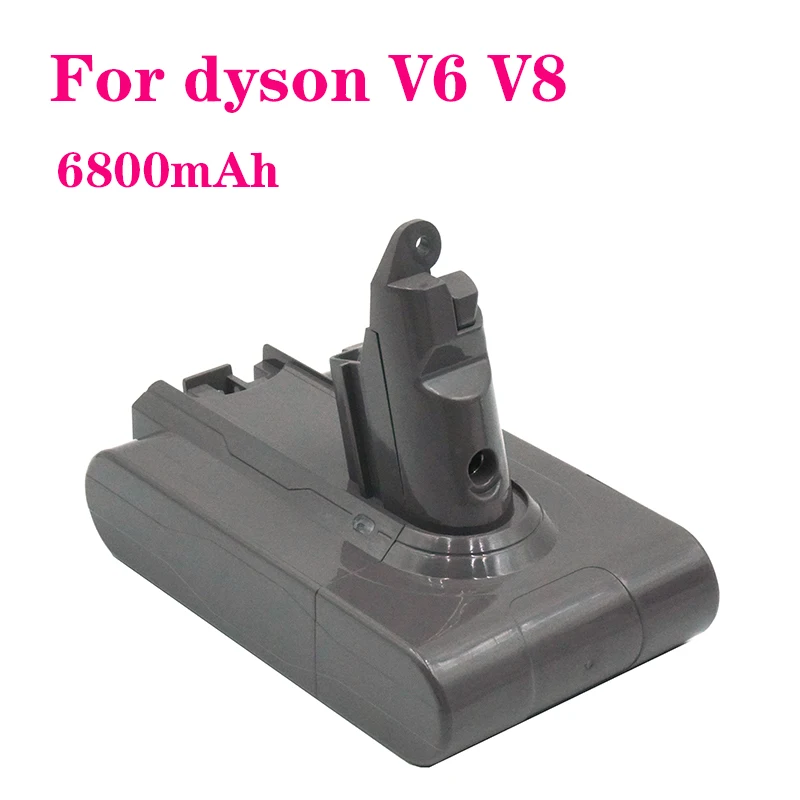 

Original 21.6V 6800mah Batterie for Dyson V6 V8 Series DC62 Handheld Vacuum Cleaner Spare batter DC58 DC59 DC62 650 770 880 SV03