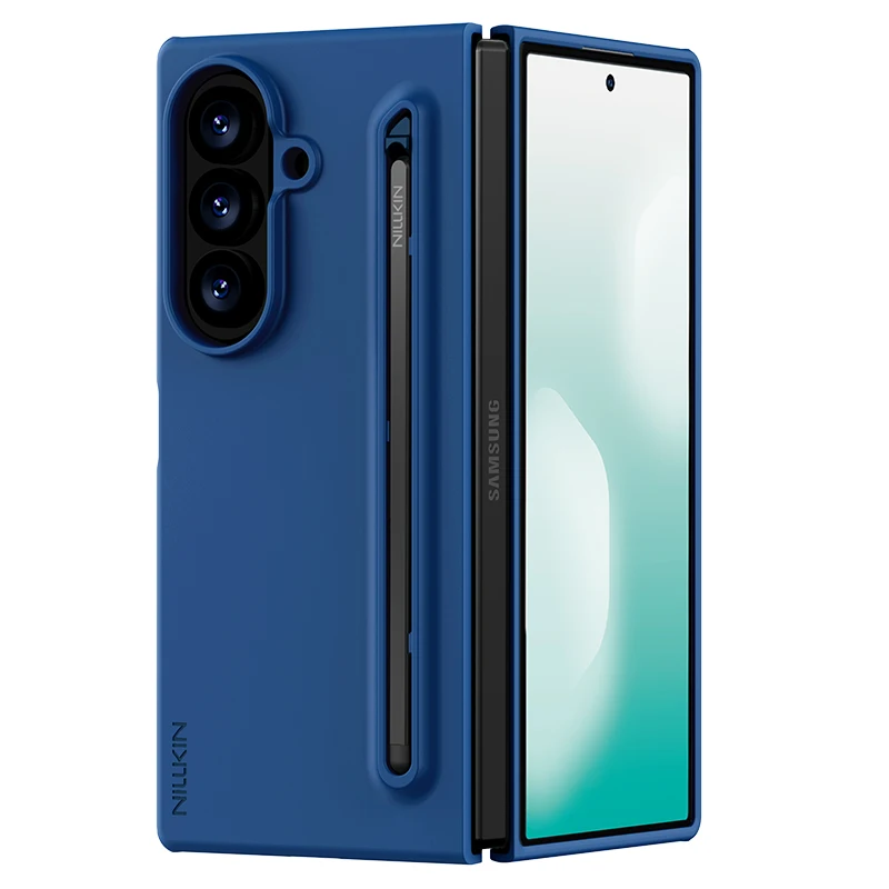 Nillkin For Samsung Galaxy Z Fold 8 Ultra 5G Case Silky Silicone Flex Pure Fold Soft Touch with Customs S-Pen Cover Protection