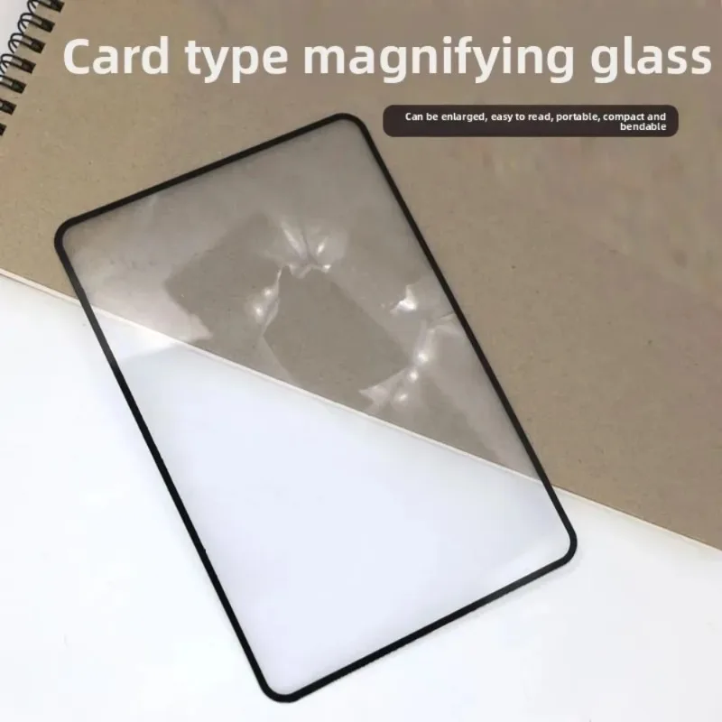 

Magnifying glass light A5 Full Page Large Sheet Magnifier Magnifying Glass Book Page Magnification 3X Ultra-thin Magnifier Loupe