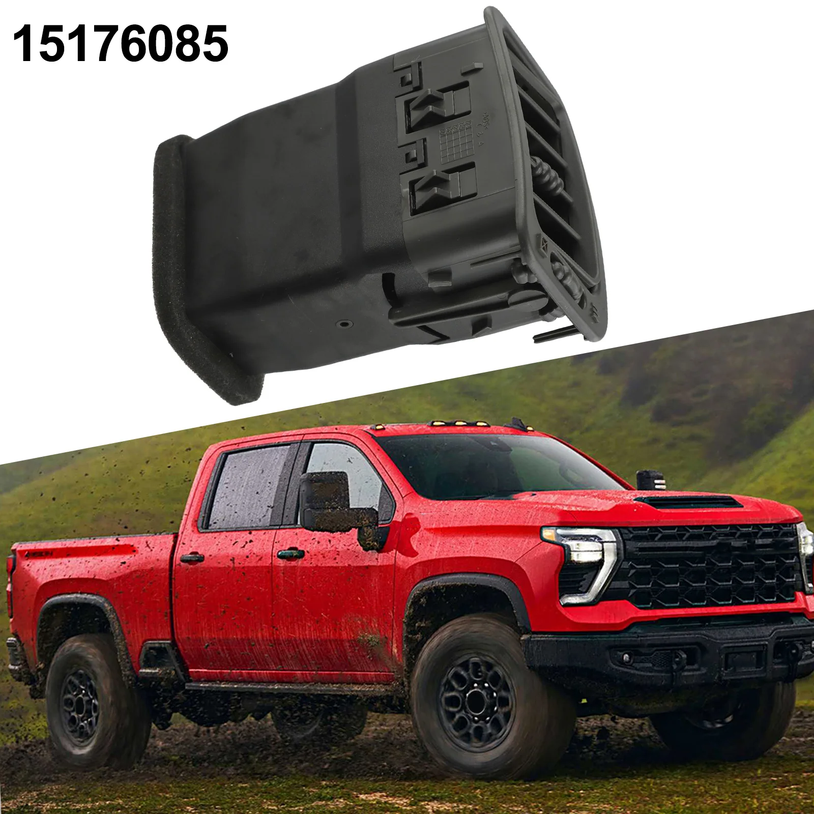 Dash for Air Vents A C Heater Vents Automobile Repair 1 Piece Included Dash A C Front Center Placement For 00-06 For Dashboard
