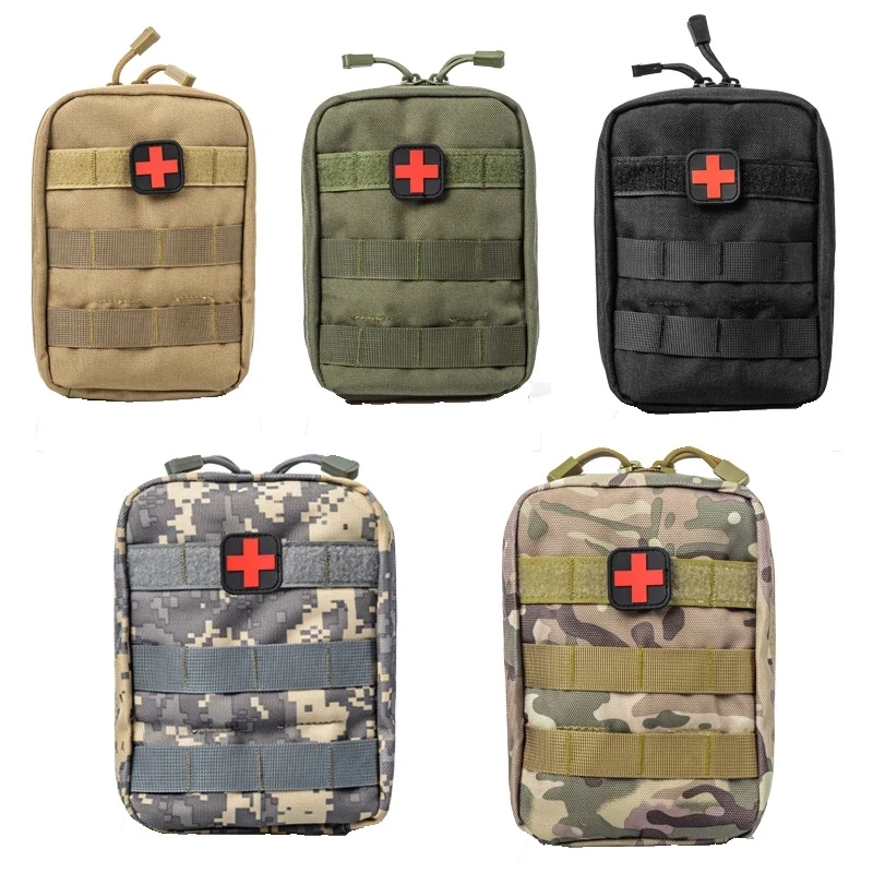 Survival Pouch Outdoor Medical Box Large Size SOS Bag/Package Tactical First Aid Bag Medical Kit Bag Molle EMT Emergency