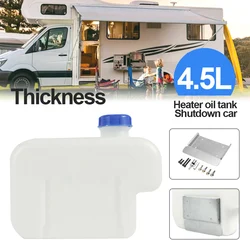 4.5L Plastic Auto Fuel Oil Gasoline Tank Car Truck Air Diesel Parking Heater Oil Storge Fuel Tanks Oil Gasoline Canister