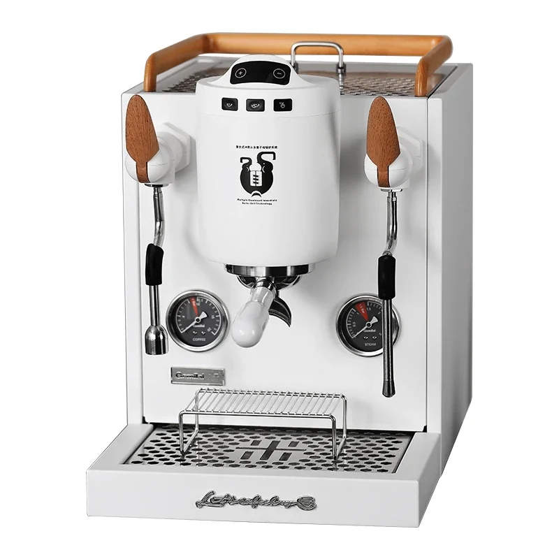 CRM3131C Unique 5 In 1 Integrated Turkish Filter Manual Hand Press Espresso Coffee Maker Electric