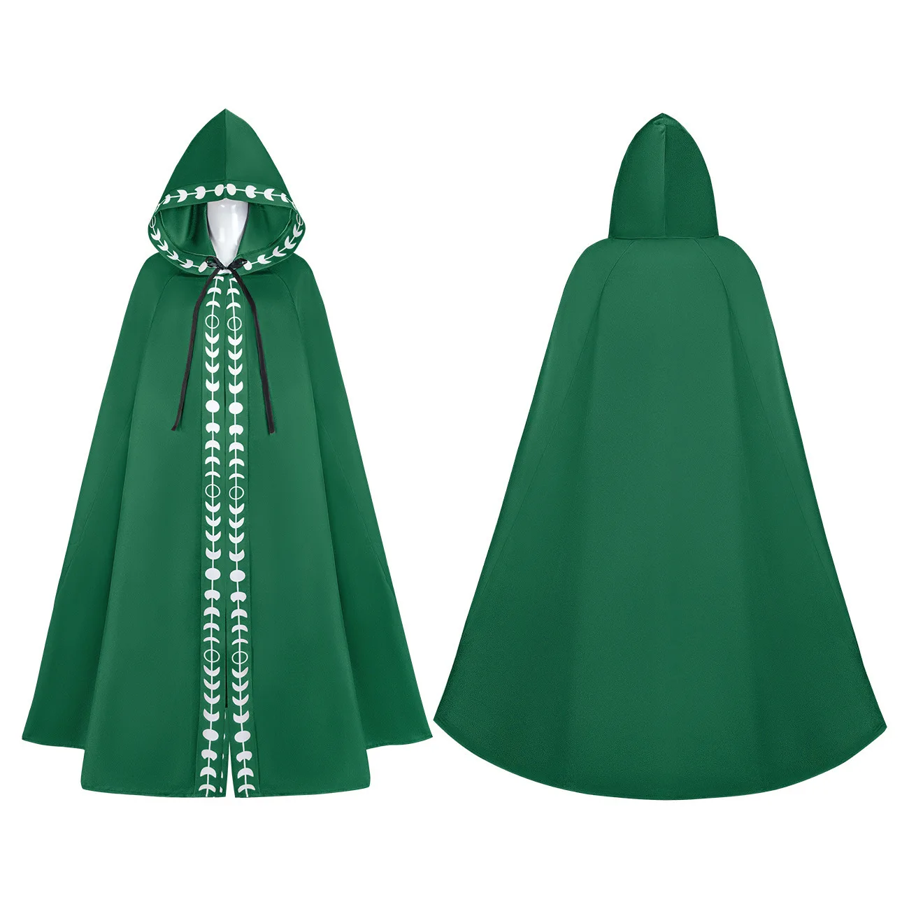 Cape à capuche imprimée 5 couleurs, Costume de Cosplay loween de la Renaissance, spectacle sur scène, vêtements ethniques traditionnels chinois pour femmes