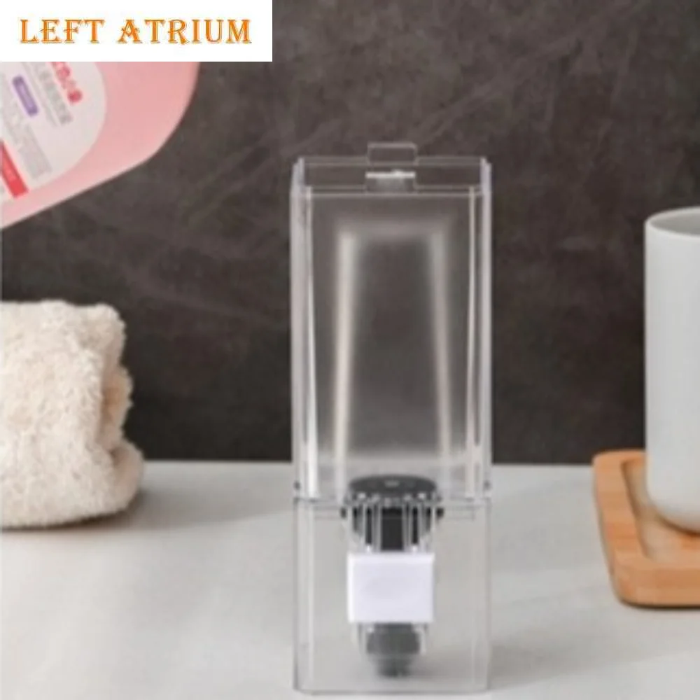 

Прочный непробиваемый дозатор мыла, прозрачный ручной пресс, бутылка для дезинфицирующего средства, настенный подвесной дозатор жидкости для ванной комнаты