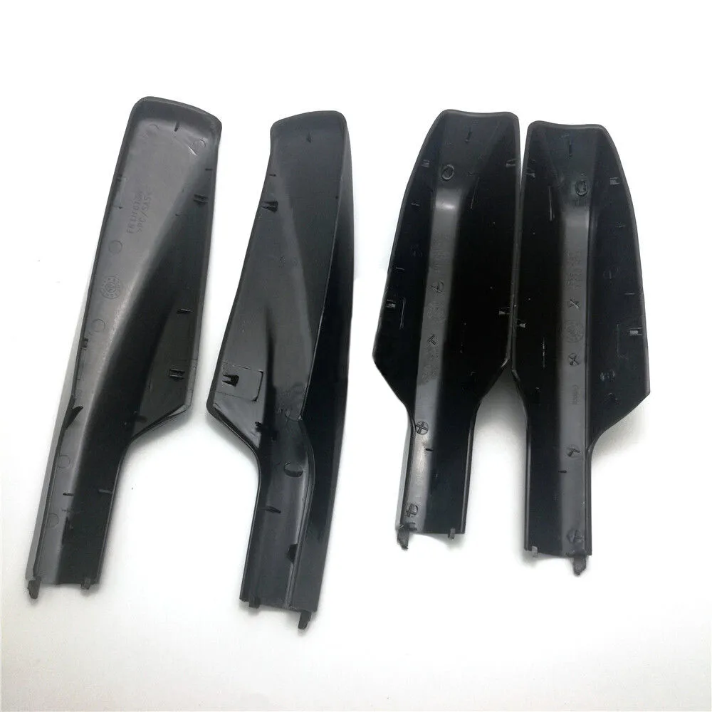 

4x Black Car Roof Rack Cover Rail End Trim Cap For Toyota Highlander 2001-2007