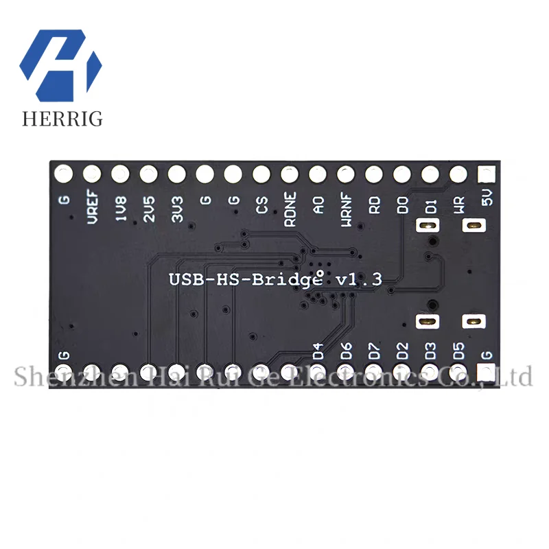 CH346 Development Board Module High-Speed USB to UART/SPI Slave/Parallel Port/GPIO Open-Source USB-HS