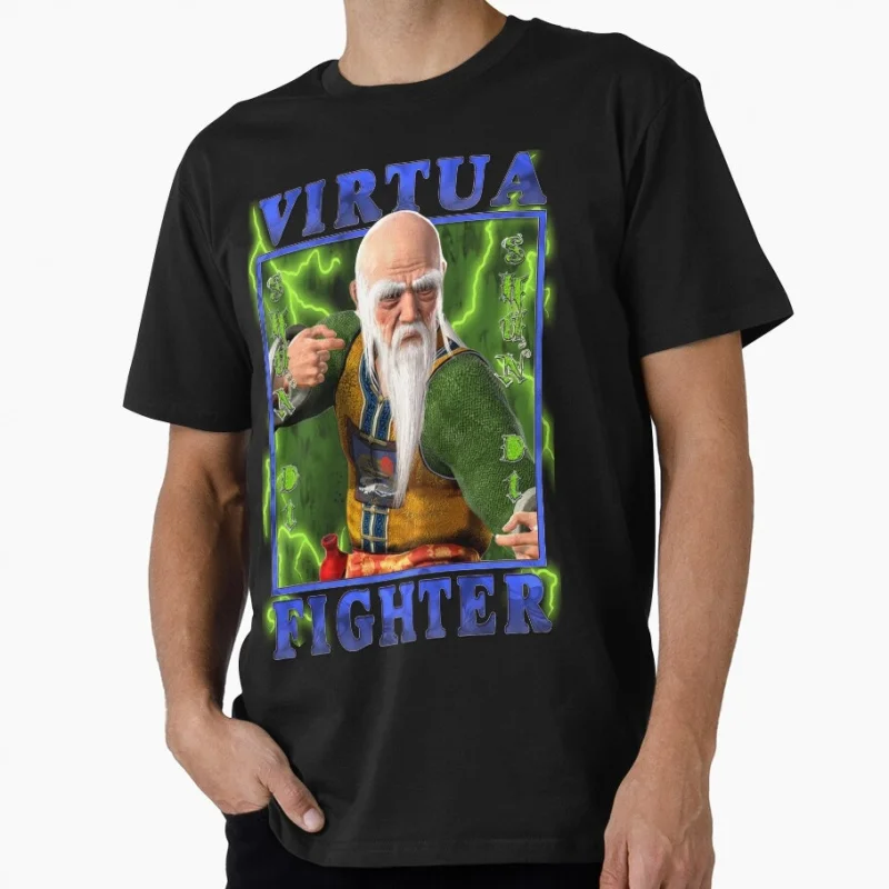 Morning Glory Emperor Shun Di VF5 Retro Arcade Game Virtua Fighter Gift T shirt Unisex Gamer Tee Video game Graphic clothes