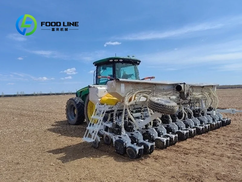 Tractor Mounted Seeding Machine Dry Land Special Seeding Device Stable Running Performance For Corn Peanut Soybean Field Sowing