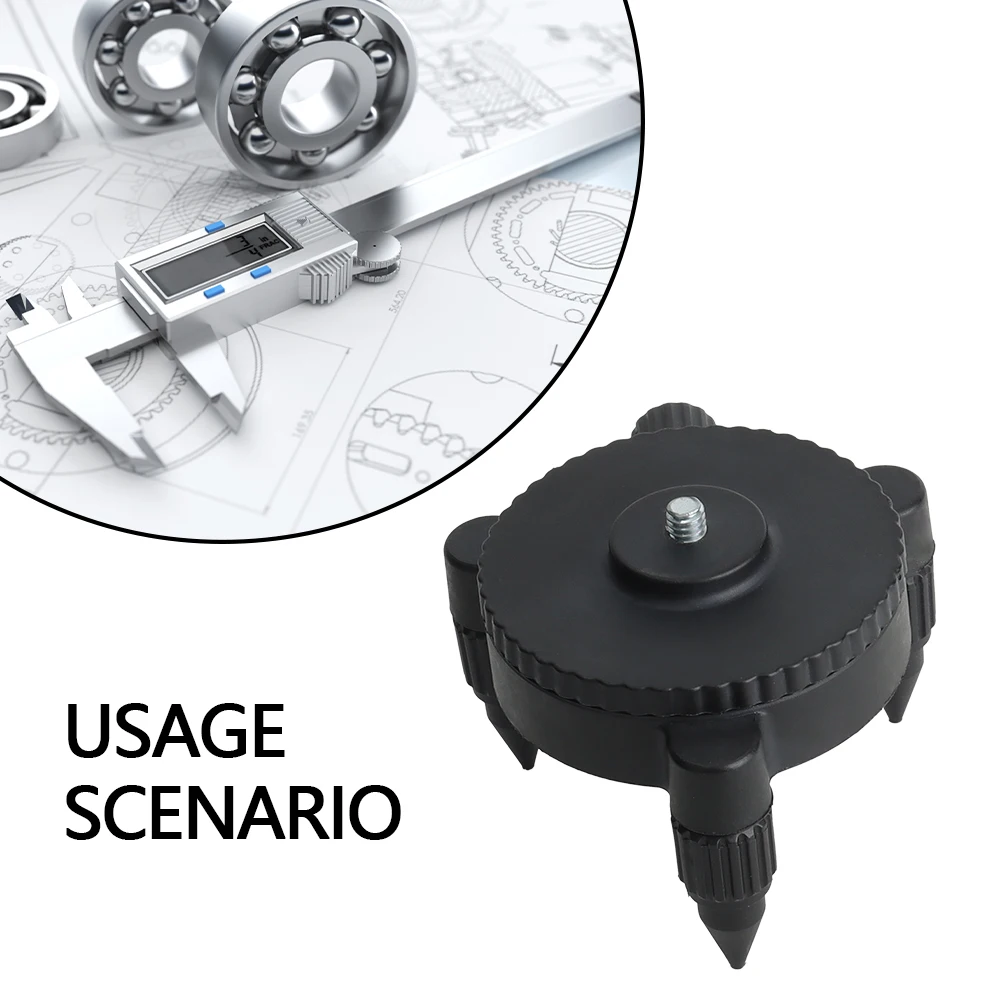 هيلدا 360 °   دعامة قاعدة دوارة قابلة للتعديل تناسب مستوى الليزر 1/4 بوصة وحامل ثلاثي القوائم 5/8 بوصة يعزز كفاءة العمل في أي وظيفة