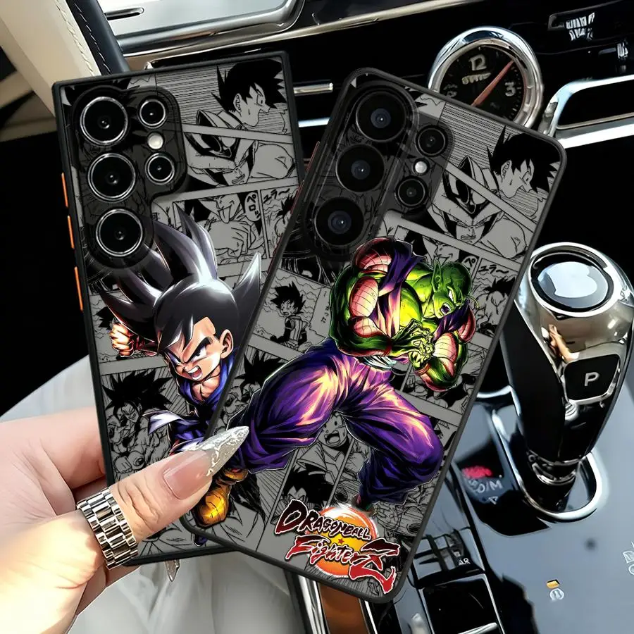 Case for Samsung Galaxy S26 S22 S25 Ultra Note 20 Ultra 10+ S23 FE S24 Plus S21 S20 FE Funda Back Phone Cover Dragon Balls Goku