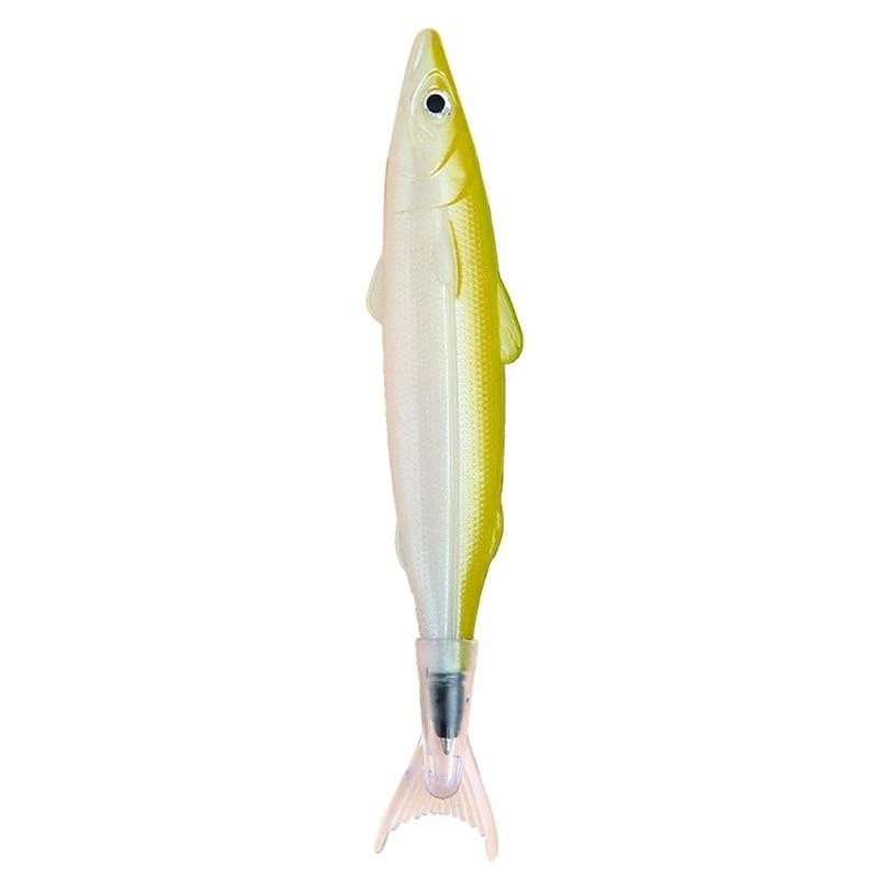  Exquisite Creative Fish-like Ballpoint Pen Anti-slip Poratable Reusable Pens