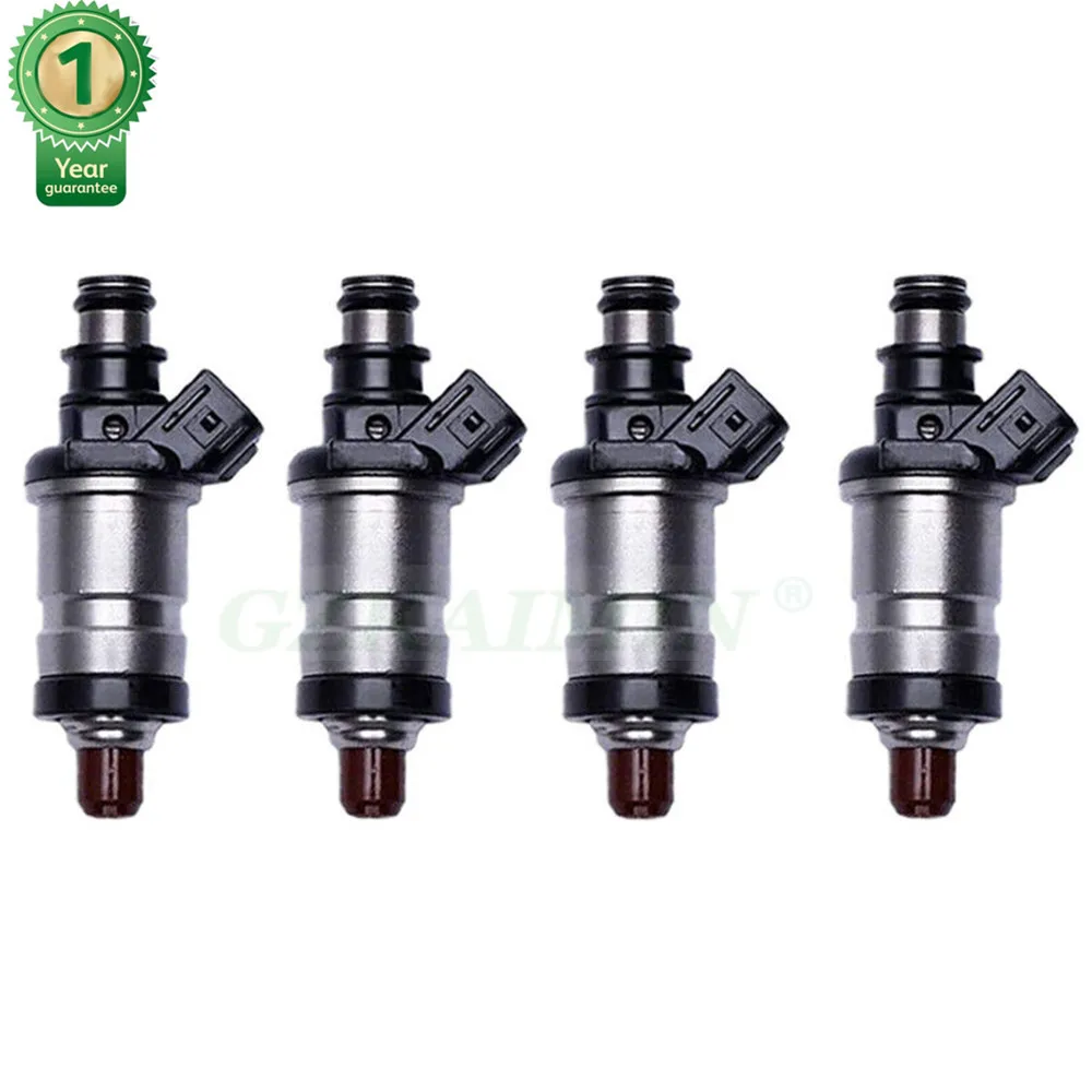 

4 Fuel Injectors Fit For Honda Acura Integra Accord Civic EX SI Vtec 06164P2J000 06164-P2J-000