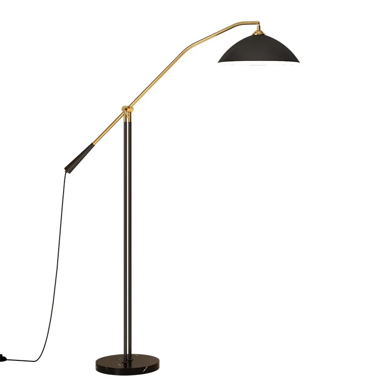 

Italian French medieval living room sofa floor lamp Nordic high-end light luxury atmospheric bedside Vertical table lamp