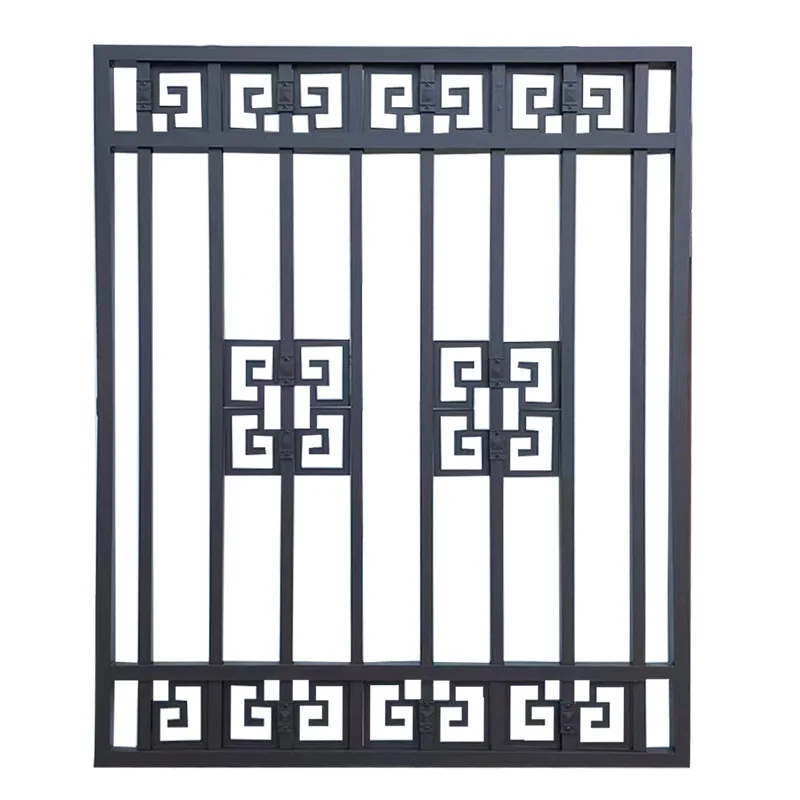 Aluminum alloy fence modern simple villa fence yard welding