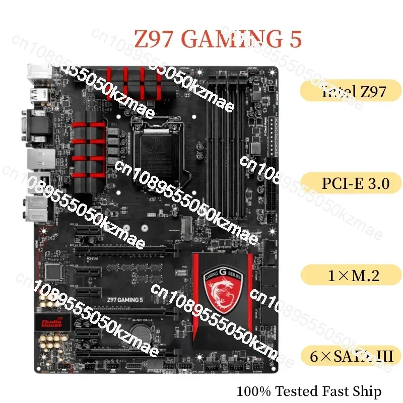 

For Z97 GAMING 5 Motherboard 32GB LGA 1150 DDR3 ATX Mainboard 100% Tested Fast Ship