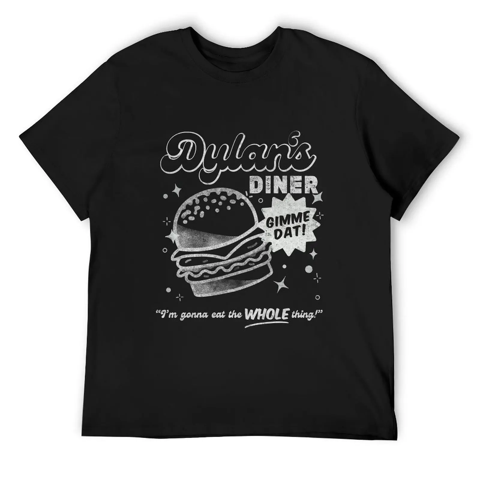 

Dylan's Diner T-Shirt cotton man t-shirts anime stuff new edition designer t shirt men
