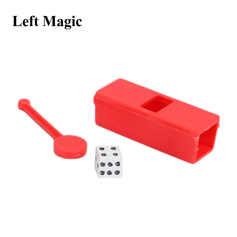 Children'S Puzzle Tunnel Magic Tricks Dice Change Points Magic Toys Time Tunnel Close-Up Stage Magic Props Tools Gift