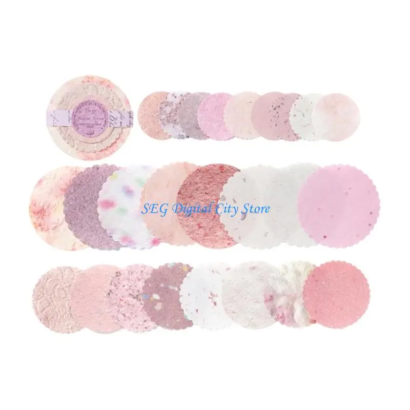 

U75B Classical Paper Crafting Paper Disks For Personalizing Albums Gift Wrapping Designs Elegant