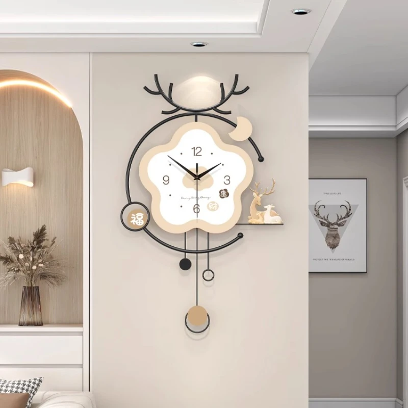 Modern Extra Large Wall Clocks Simple European Living Room Classic Wall Clocks Art Luxury Orologio Da Parete House Decoration