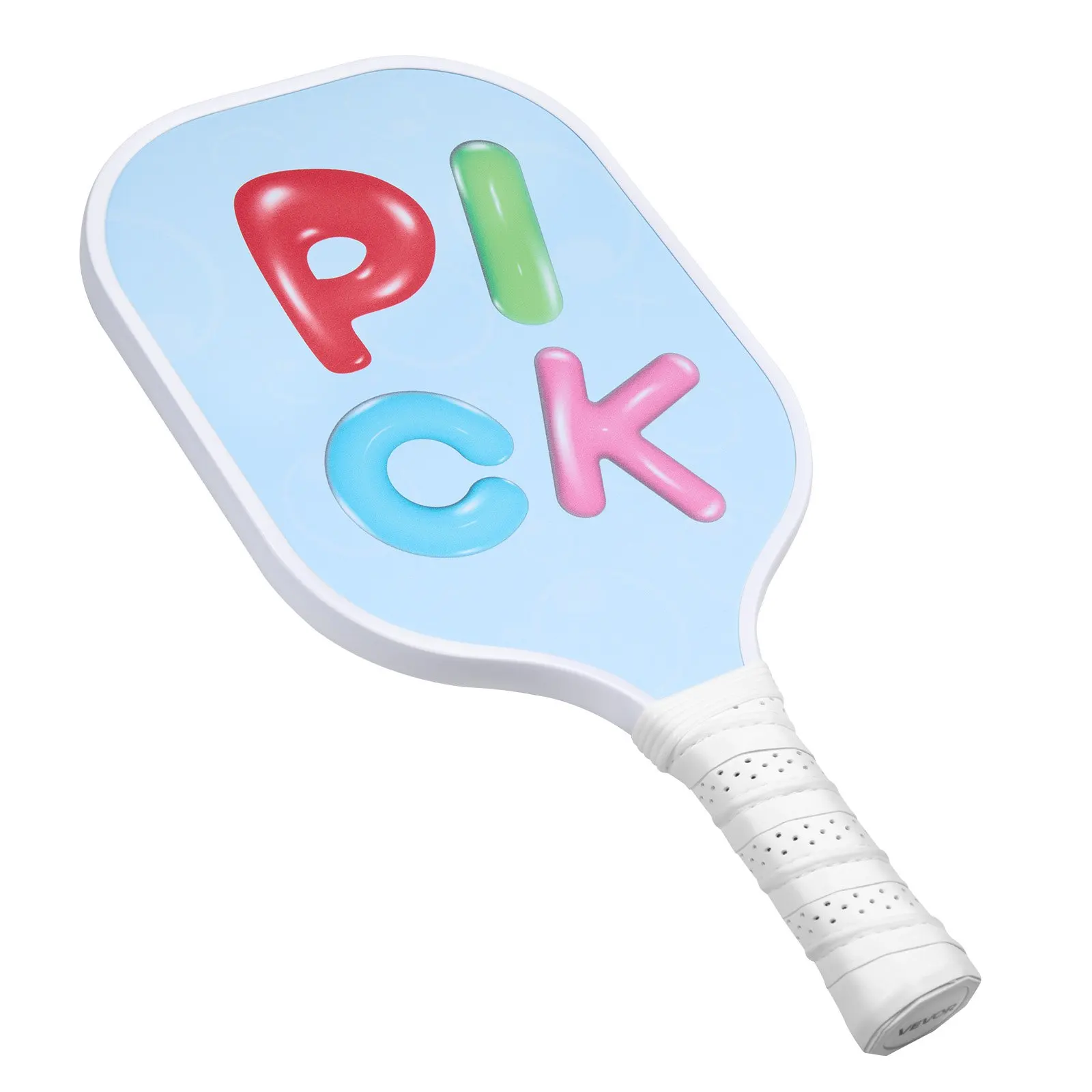 

Kids Pickleball Paddle, Lightweight Youth Pickleball Paddle With Small Grip And Cute Pattern, Fiberglass Pickle Ball Racket &