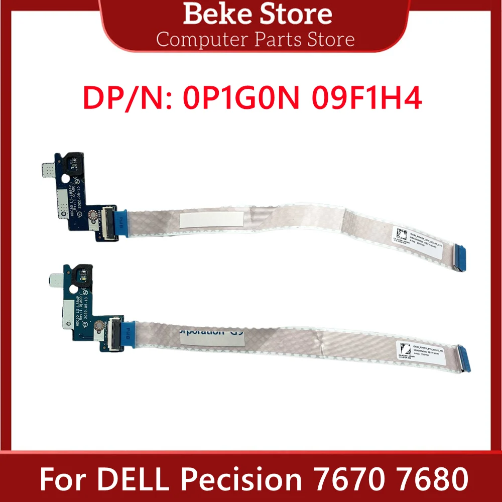 

Beke LS-L884P, новый оригинальный переключатель для ноутбука DELL Pecision 7670 7680, маленькая плата с кабелем 0P1G0N 09F1H4 P1G0N 9F1H4, быстрая доставка