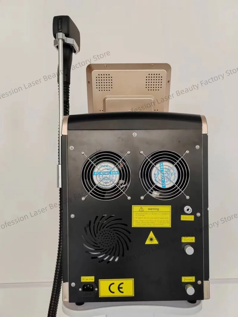 6.18 Portable 808 3wave Diode Laser Permanent Hair Remove Fast Depilation Painfree Follicle Penetration Skin Rejuvenation Device