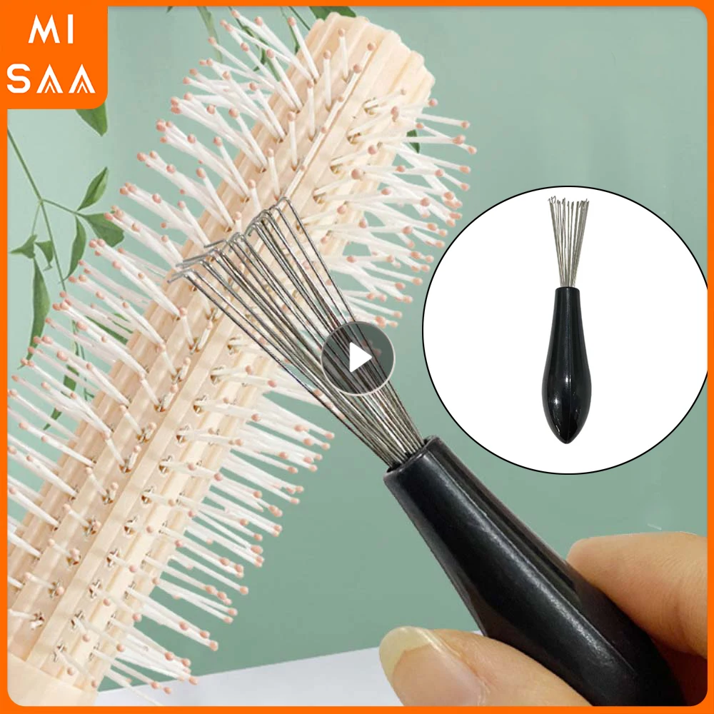 Cleaning Brush Comb Hair Brush Cleaner Home-appliance Plastic Cleaning Brush Useful Things For Home Clean Curly Hair Comb New