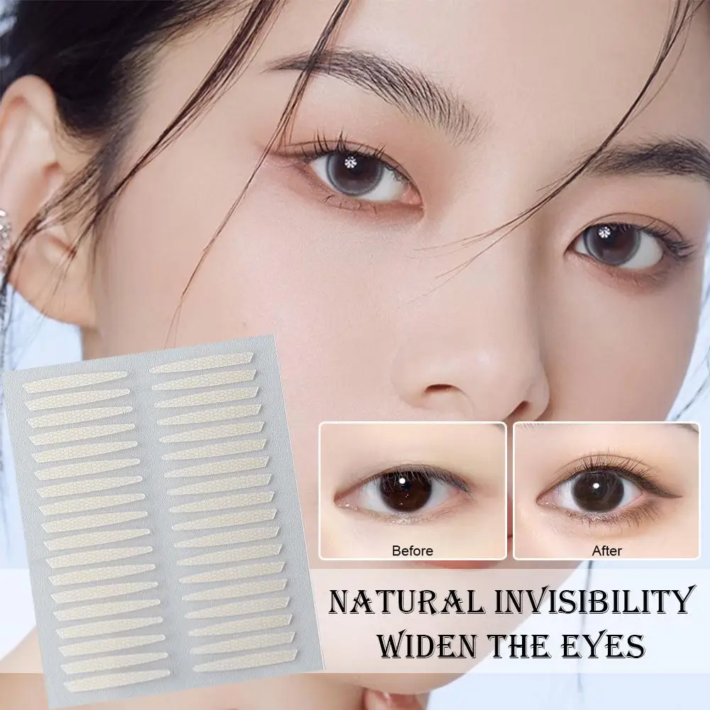 Adesivi per nastro per doppia palpebra oliva Adesivi per nastro per palpebra naturale invisibile impermeabile Strumento di bellezza per trucco occhi più grandi a lunga durata