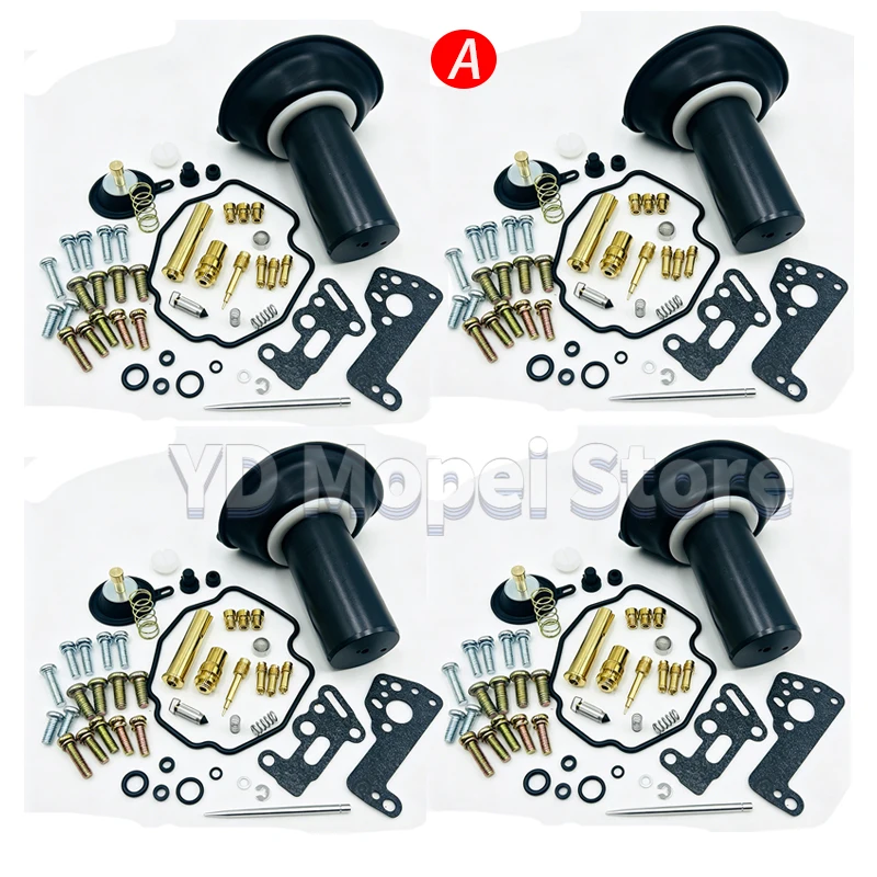 Carburetor Rebuild Repair Kit For Yamaha XVZ1200 Venture 1200 1983-1989 XVZ1200D Mikuni BDS34 Carb Parts
