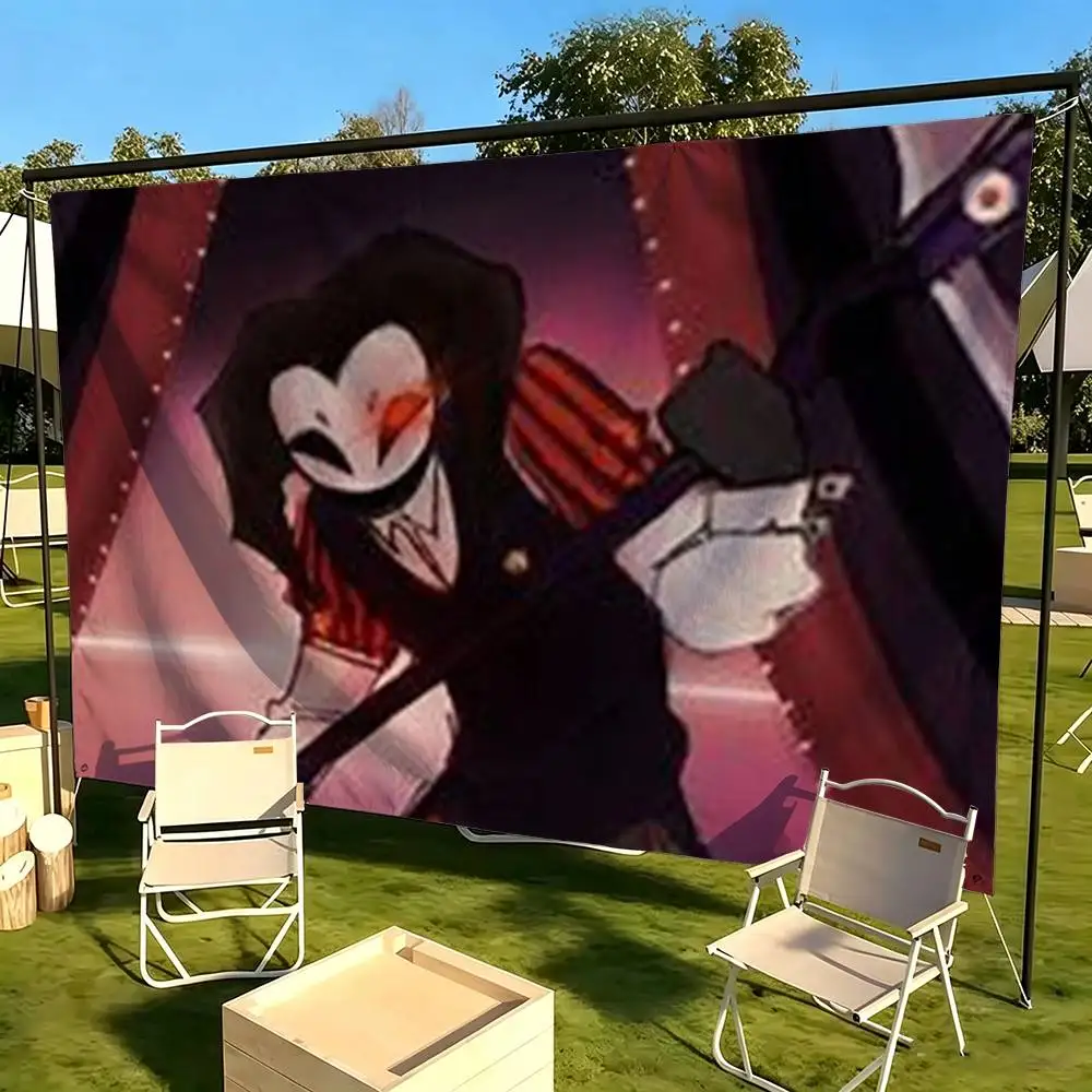 Clownpierce Danger Clown  Flags Wall Hanging Tapestry Outdoor Garage Room Decorative flag Background Blanket