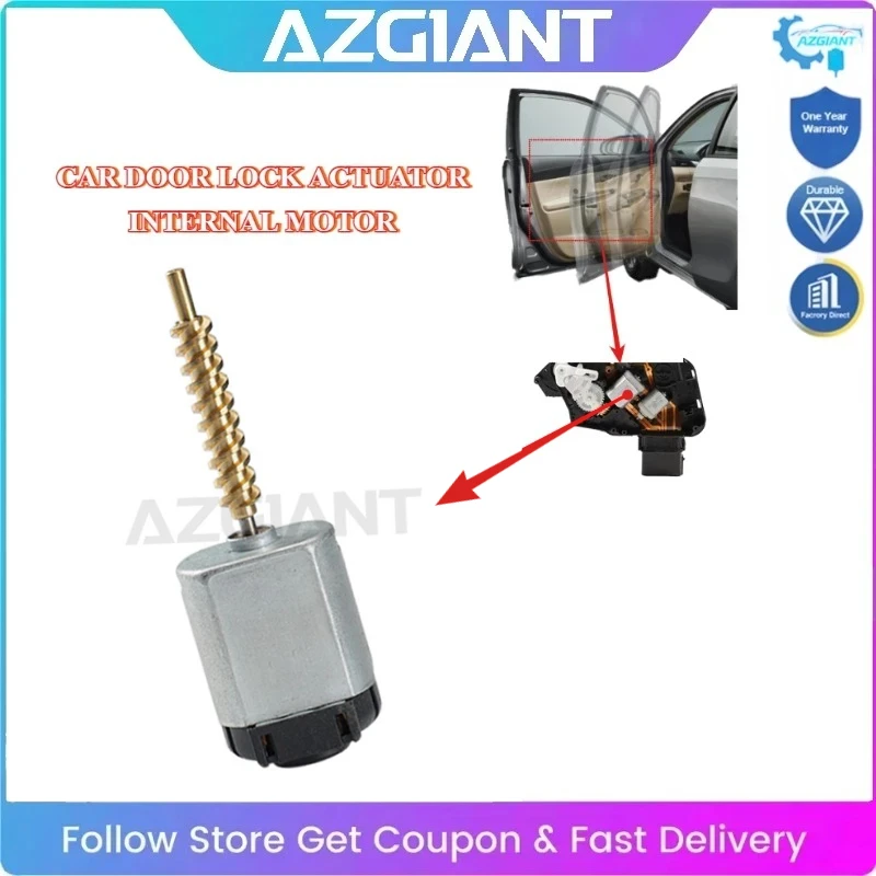 

AZGIANT DC 12V Car Centre Door Lock Motor Professional Car Accessories for Nissan MK12 X-Trail T30 MK1 Auto Door Lock Repair