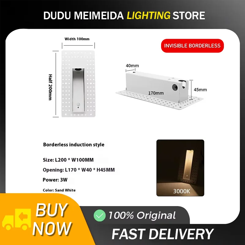 Outdoor Recessed Stair Light Motion Sensor Led Step Ip65 Waterproof Step Lights