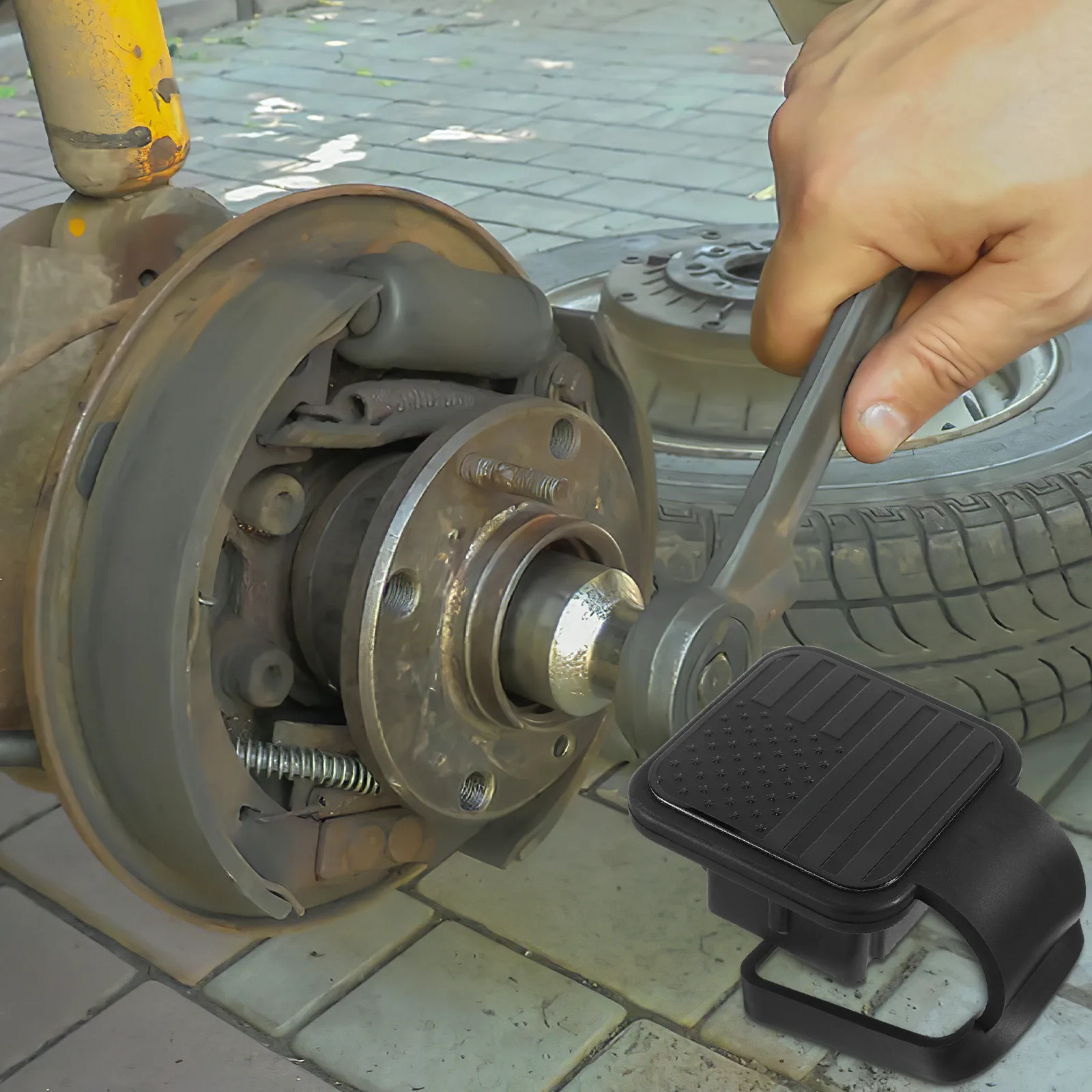 

Trailer Cover Rubber Dust Plug For Car Truck Rv Boat Tow Receiver Tube Cap Cover For Trucks, Trailer Hitch Cap, Rv Hitch