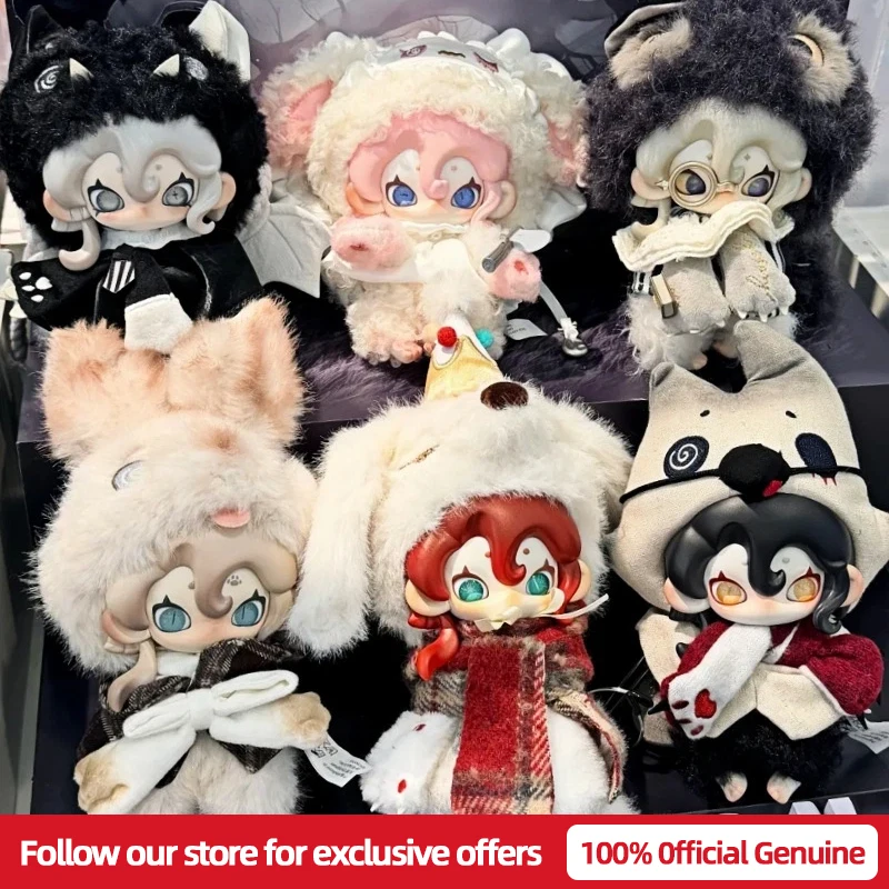 

Authentic New Arrival TOPTOY Moonin Night Veil Series Plush Bag Charm Blind Box Cute Collectible Doll Desktop Ornament Gift