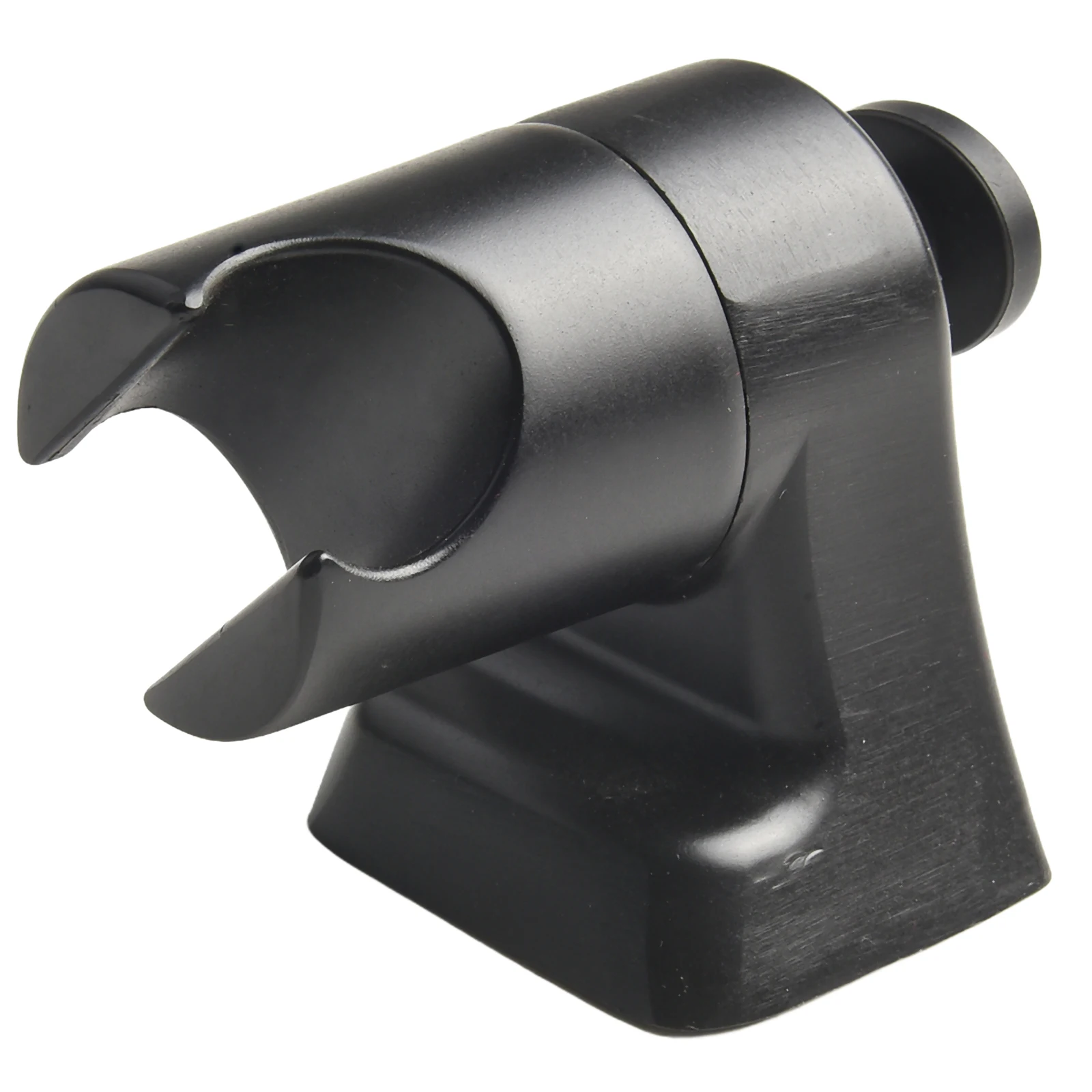 360 Shower Mount Zinc Alloy Shower Holder Shower Installation Rounded Edge Design Stable Shower Head Holder 360 Degree Shower