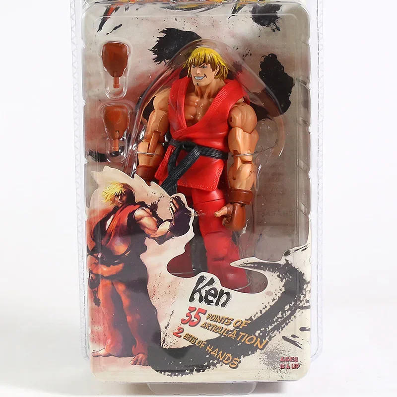 Ken Ryu Chun-li Gouki Guile Action Figure PVC Figurine Model Kit Desk Decocation Doll Toy Gift