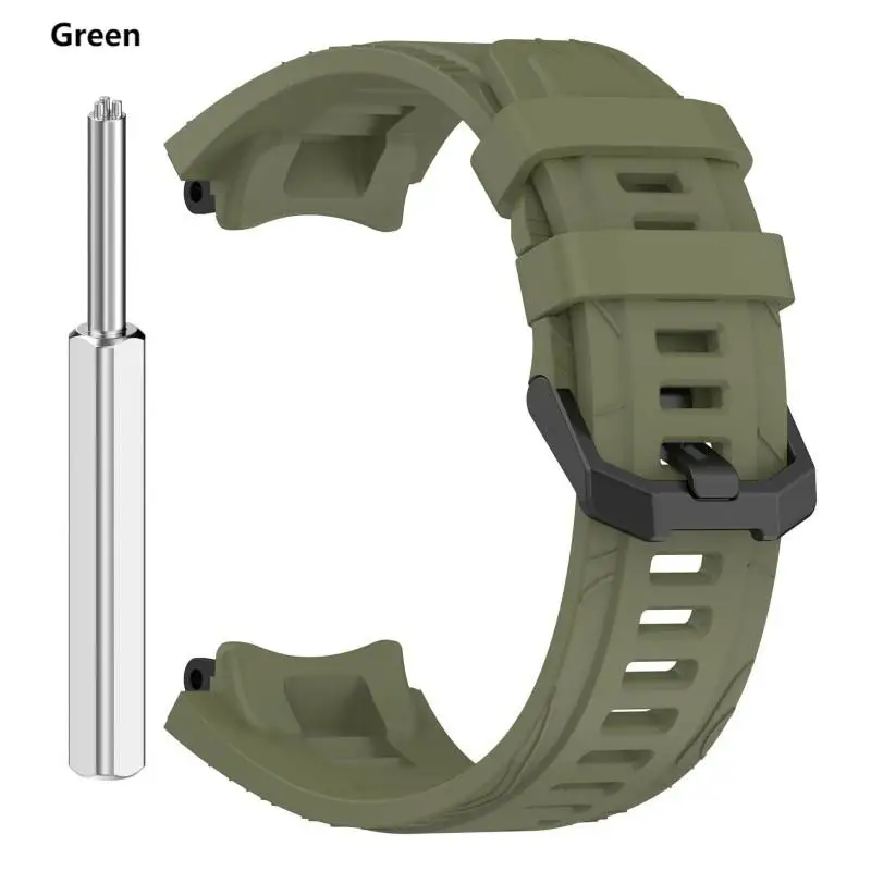 Pulseira de silicone para amazfit T-REX 3 relógio inteligente esportes banda substituição original huami t rex3 pulseira cinto acessórios trex 3