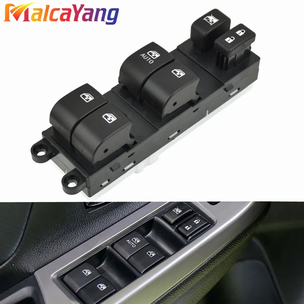 High Quality Front Left LHD Power Master Glass Lifter Control Switch 83071-AJ240 83071AJ240 For Subaru Outback 2013 - 2015