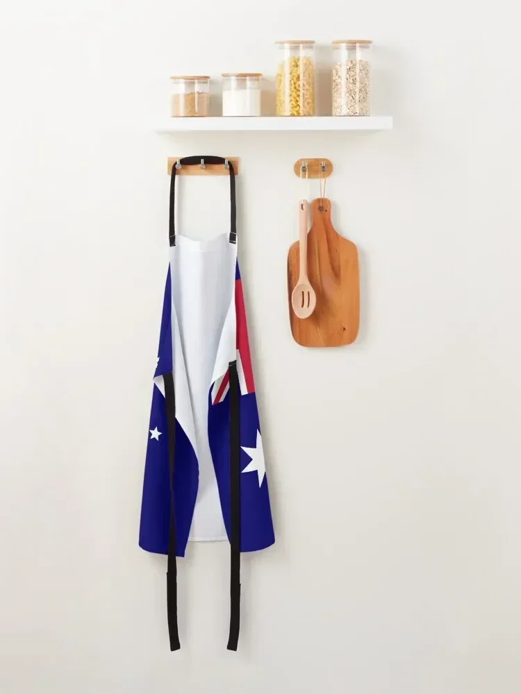 Australia Flag Australia Day Gift for Proud Australian Apron useful gadgets for home Kitchen accessories Apron