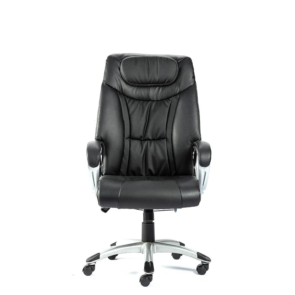 High Quality Comfortable Black Synthetic Leather Tilt Mechanism Executive Office Boss Chair