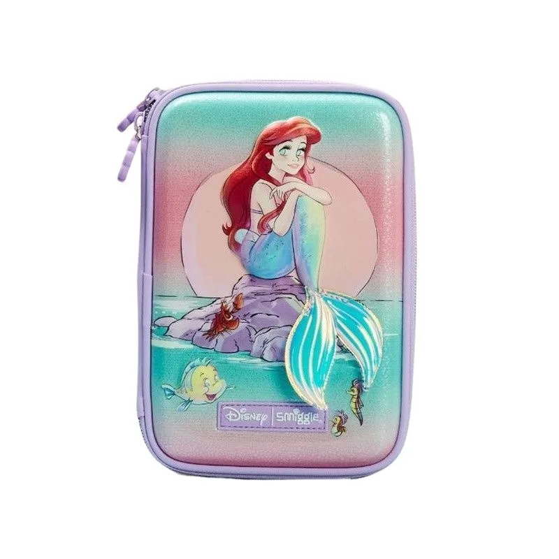 Disney Smiggle Mermaid School Bag Children Stationery Student Pen Case Student Pen Case Lunch Bag