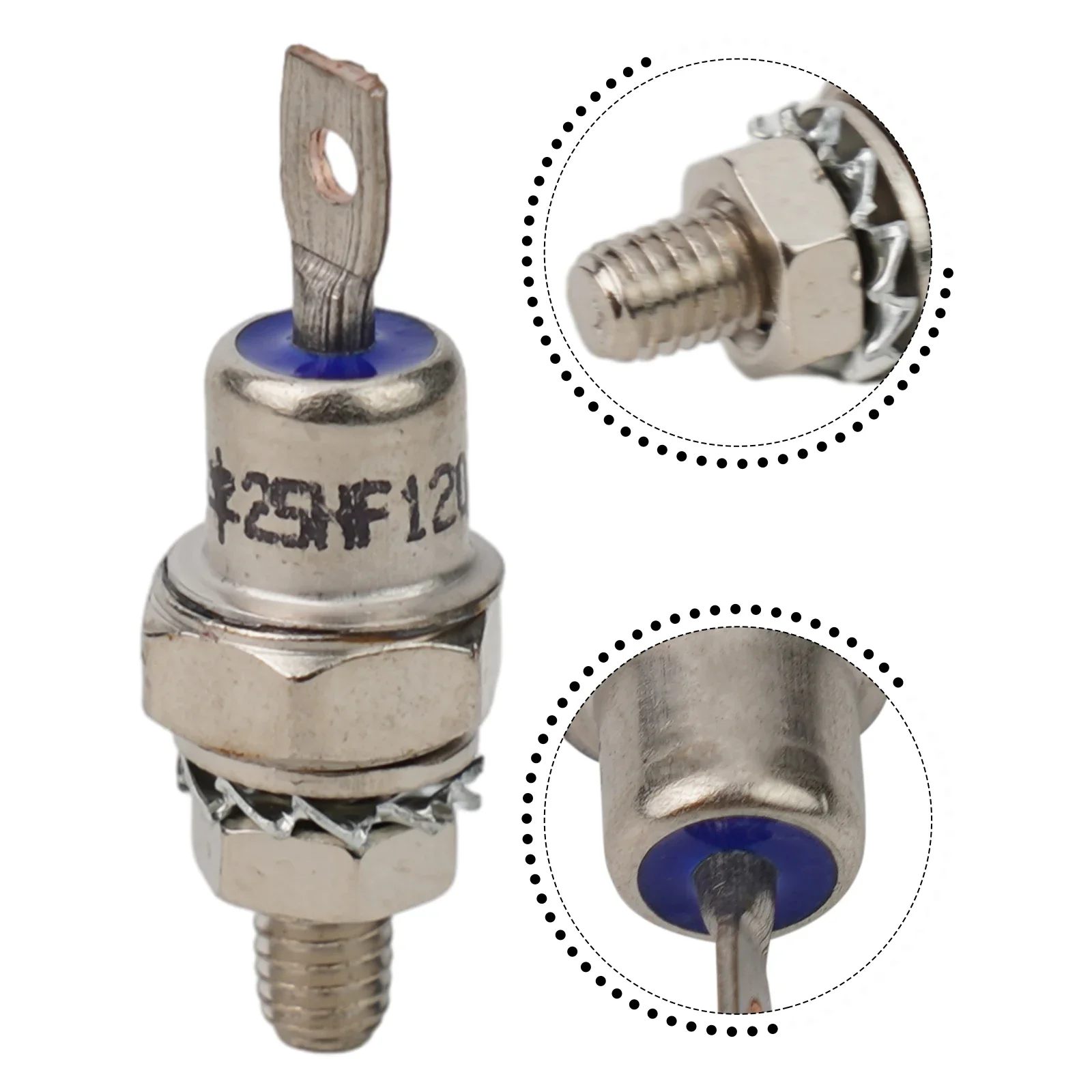25A 25HFR120 25HF120 4mm Rectifiers Reverse Directions Iron Base Forward Rectifiers Diodes For Converter Machine Tool Control