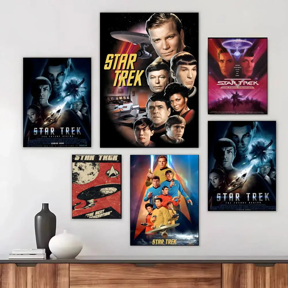 Movie T-Trek Online Poster Decorative Wall Art Stickers Mural For Home Living Room Hallway Decor Gift