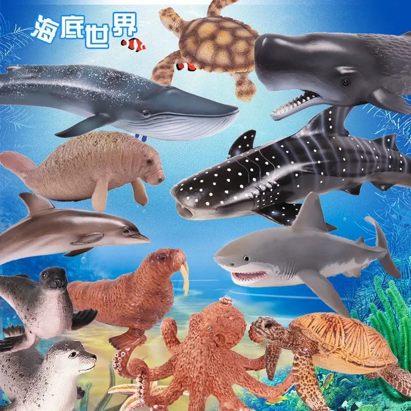 Children's Educational Science And Education Beach Toys Static Plastic Starfish Simulation Sea Animal Model Decorative Ornaments